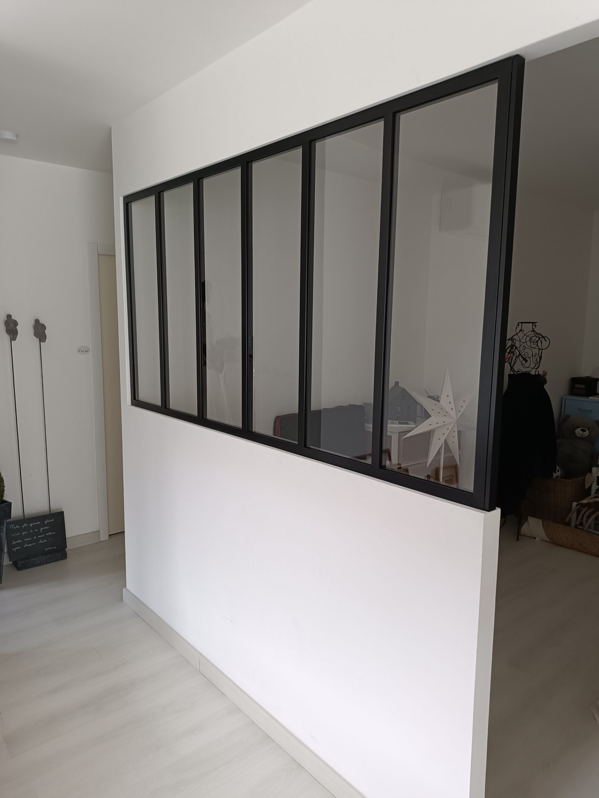 Réalisation de cloison Les sens du Bois