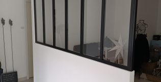 Réalisation de cloison Les sens du Bois