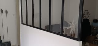 Réalisation de cloison Les sens du Bois